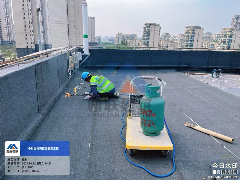 昆山合興苑-老舊小區(qū)屋面改造工程
